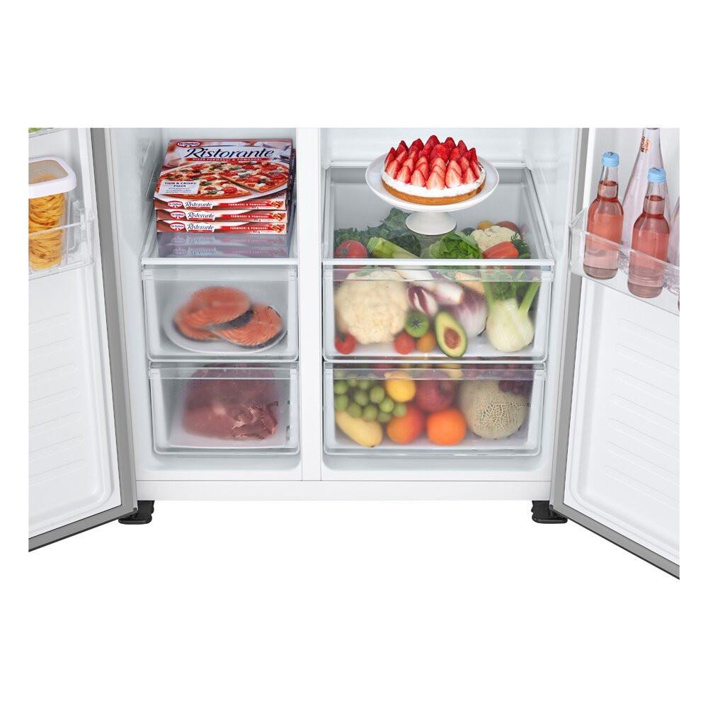 Geladeira Side by Side LG 509 Litros Frost Free Inverter - 9