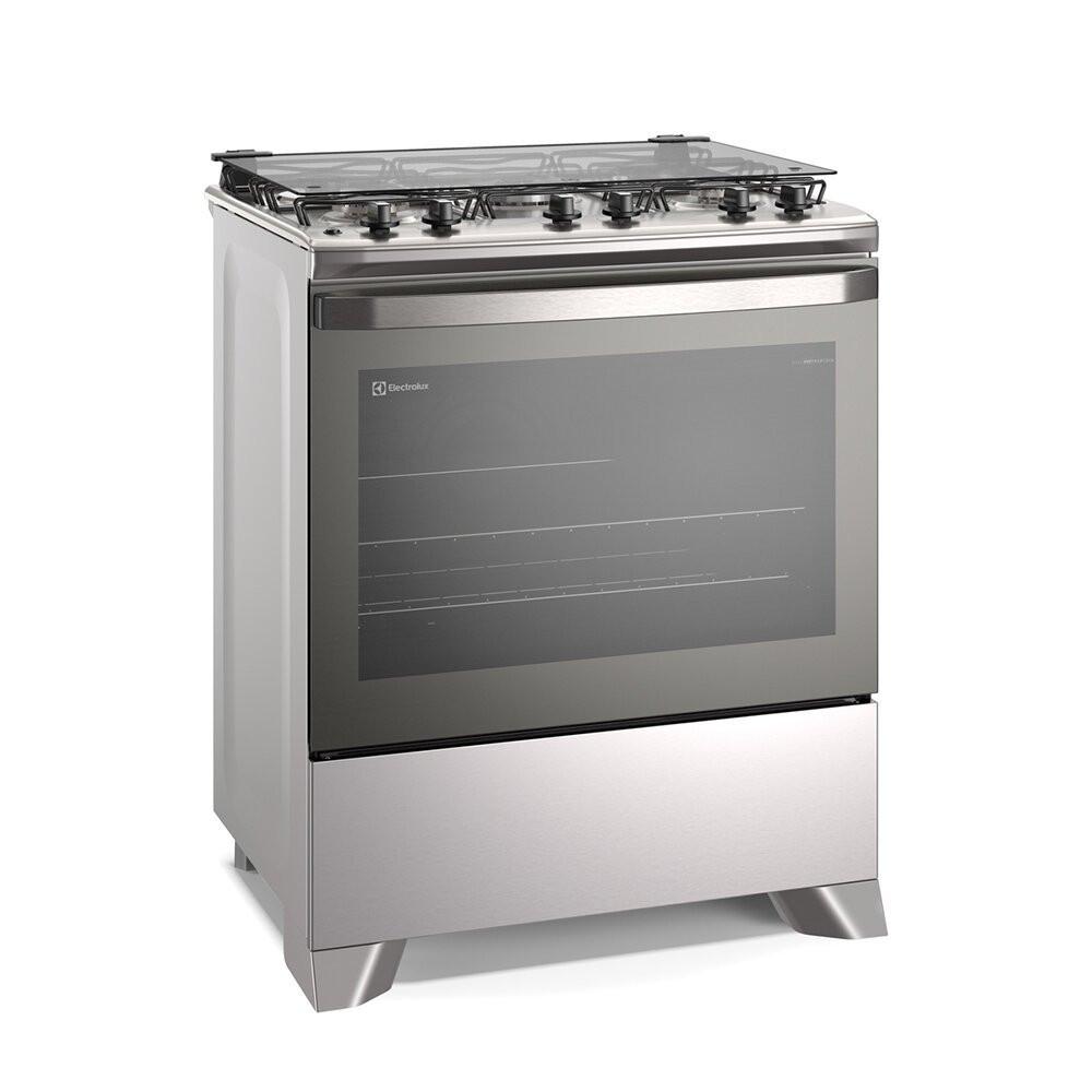 Fogão 5 Bocas Electrolux Efficient, PerfectCook e VaporBake, Cinza - FE5IC - 2