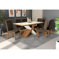 Conjunto de Mesa com 6 Cadeiras Imperatriz Kappesberg - 2