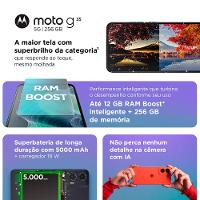 Smartphone Motorola G35 Câmera 50 MP 8 MP 256 GB 5G XT2433 - 9