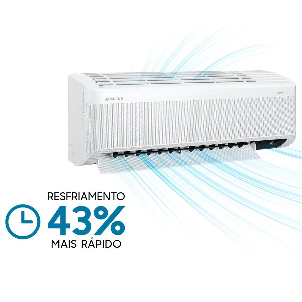 Ar-condicionado Split Quente e Frio Inverter WindFree 18000 BTUS Samsung - 4