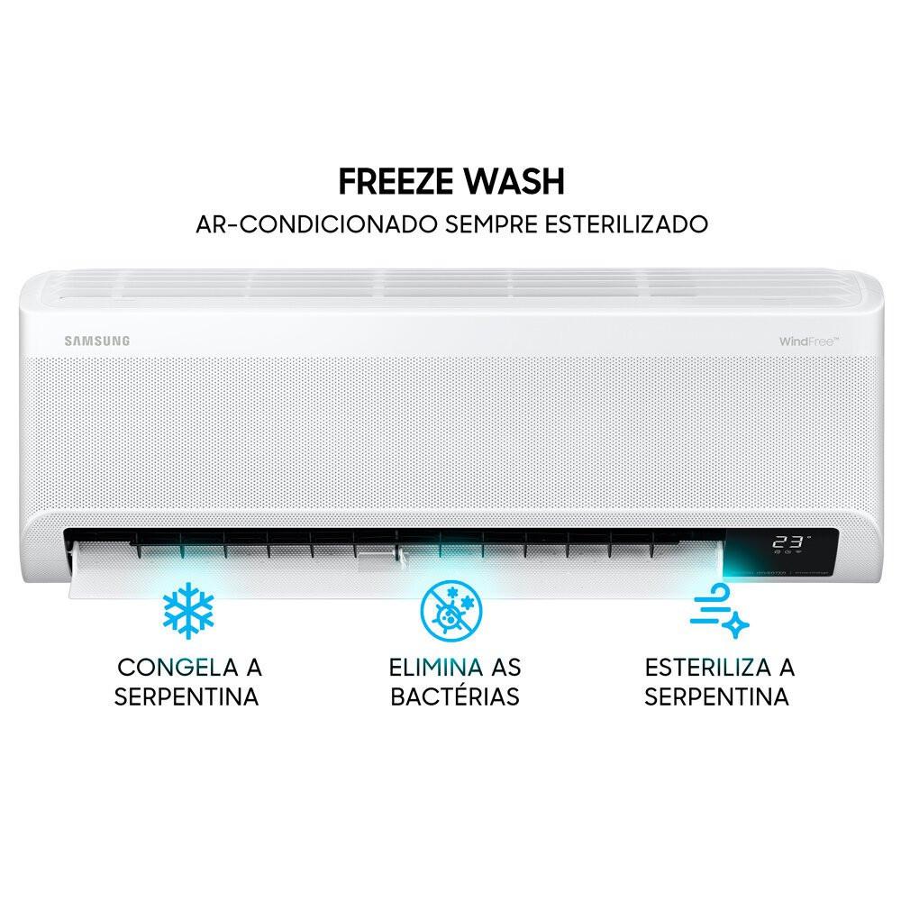 Ar-condicionado Split Quente e Frio Inverter WindFree 18000 BTUS Samsung - 5