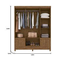 Guarda-Roupa MS912 6 Portas 2 Gavetas Moval - 3