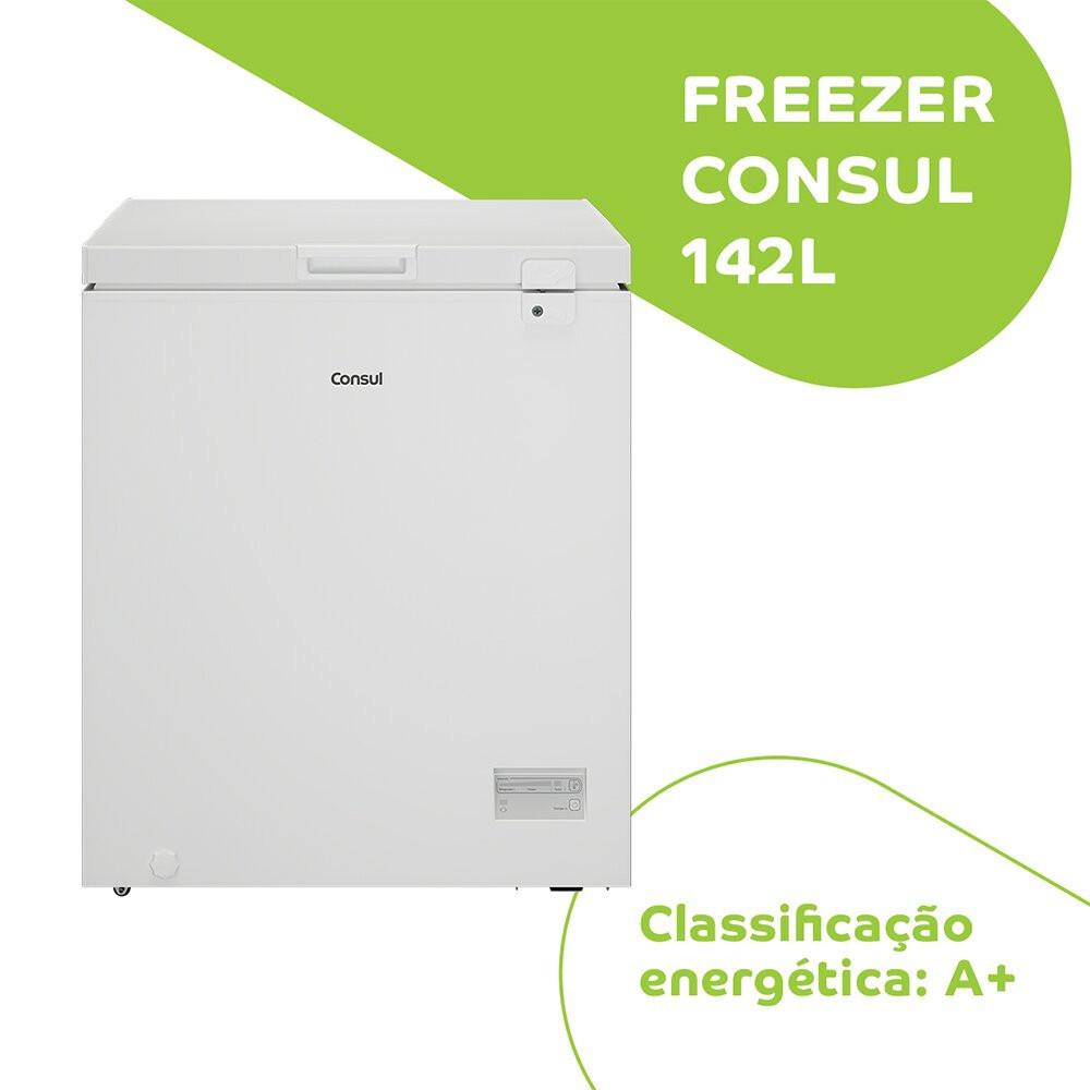 Freezer Horizontal Consul 142 Litros - CHA14AB - 8