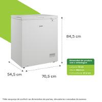 Freezer Horizontal Consul 142 Litros - CHA14AB - 7