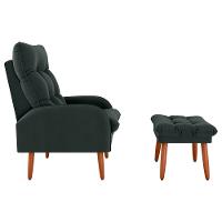 Poltrona com Puff Matrix Nantes - 2