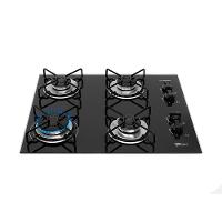 Cooktop a Gás 4 Bocas Fischer Fit Line Trempe Esmaltada Aramado 36350-102675 - 1