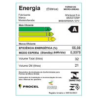 Micro-ondas Brastemp 32 Litros 18 Receitas Pré-Programadas BMS46AR - 9