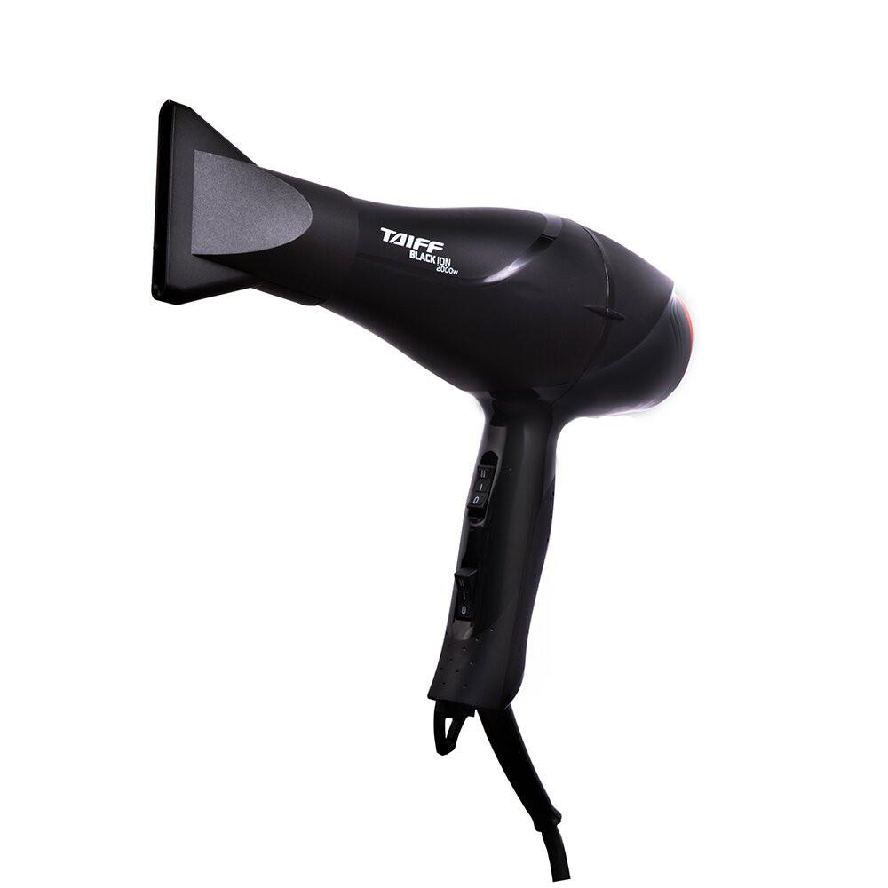 Secador de Cabelos Taiff Black Íon, 2000W - 2