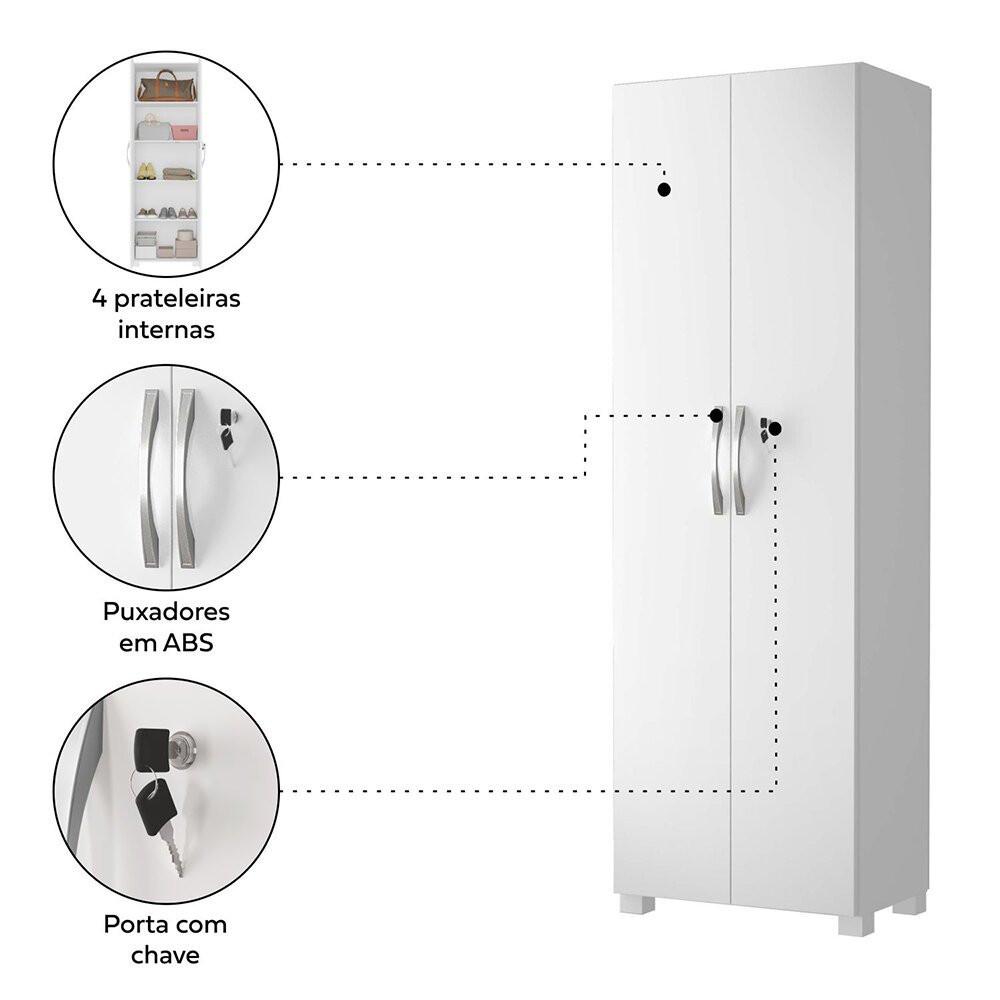 Armário Multiuso 2 Portas Notável - NT4020 - 8