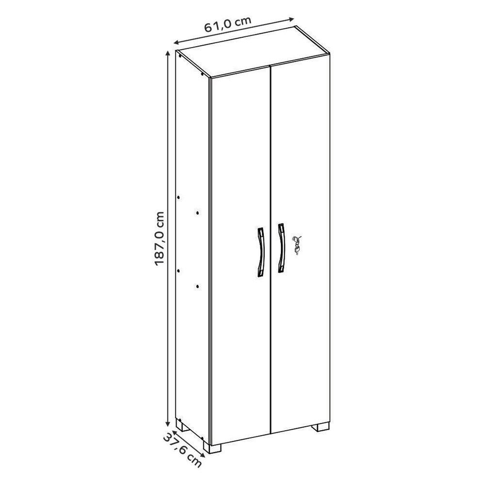 Armário Multiuso 2 Portas Notável - NT4020 - 9