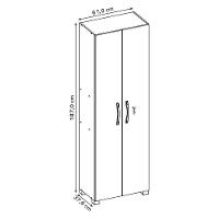 Armário Multiuso 2 Portas Notável - NT4020 - 9