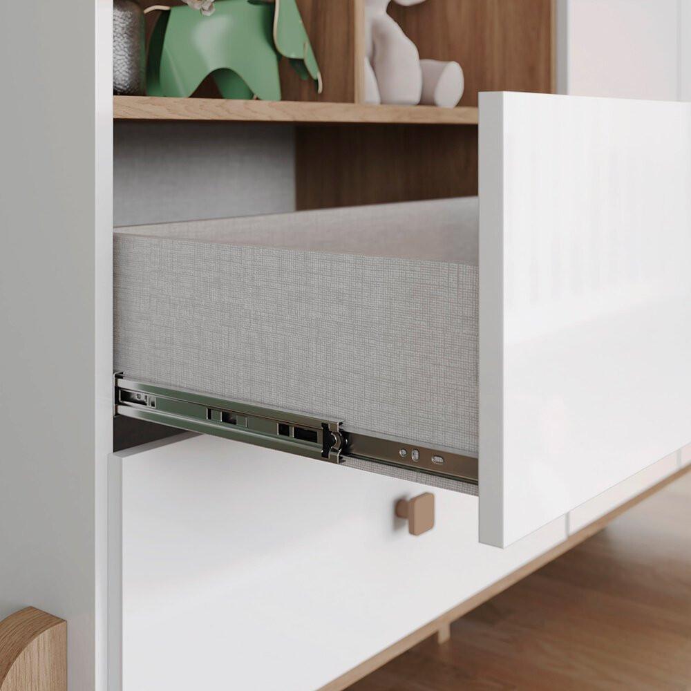 Cômoda Infantil 1 Porta 3 Gavetas Henn Ternura - 4