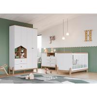 Cômoda Infantil 1 Porta 3 Gavetas Henn Ternura - 3