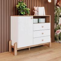 Cômoda Infantil 1 Porta 3 Gavetas Henn Ternura - 6