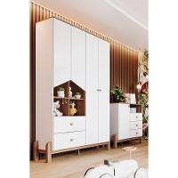 Cômoda Infantil 1 Porta 3 Gavetas Henn Ternura - 7