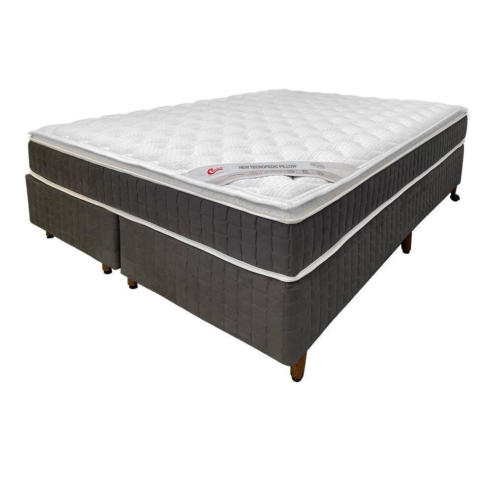 Base para Cama Box Queen New Tecnopedic Bipartido 158x198 Castor - 2