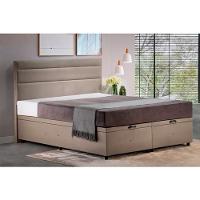 Base para Cama Box Casal Queen com Baú S. Design para Colchão de 158 cm - 1600