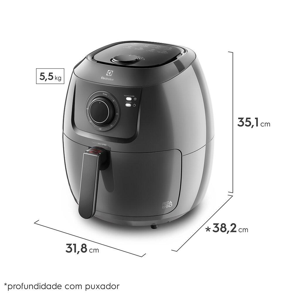 Airfryer Electrolux 5l Grafite Family Efficient  EAF50 - 4