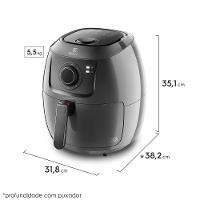 Airfryer Electrolux 5l Grafite Family Efficient  EAF50