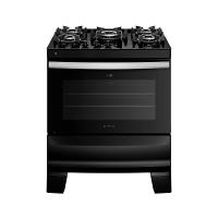 Fogão 5 Bocas Preto com Mesa de Vidro Atlas Agile Up Bivolt - 1