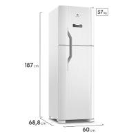 Geladeira Electrolux Frost Free 400L Efficient Turbo Freezer Duplex Branca - DFN44 - 7