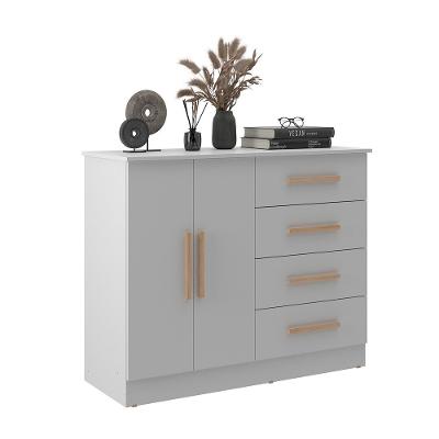 Cômoda Bariloche 2 Portas 4 Gavetas Móveis Sul