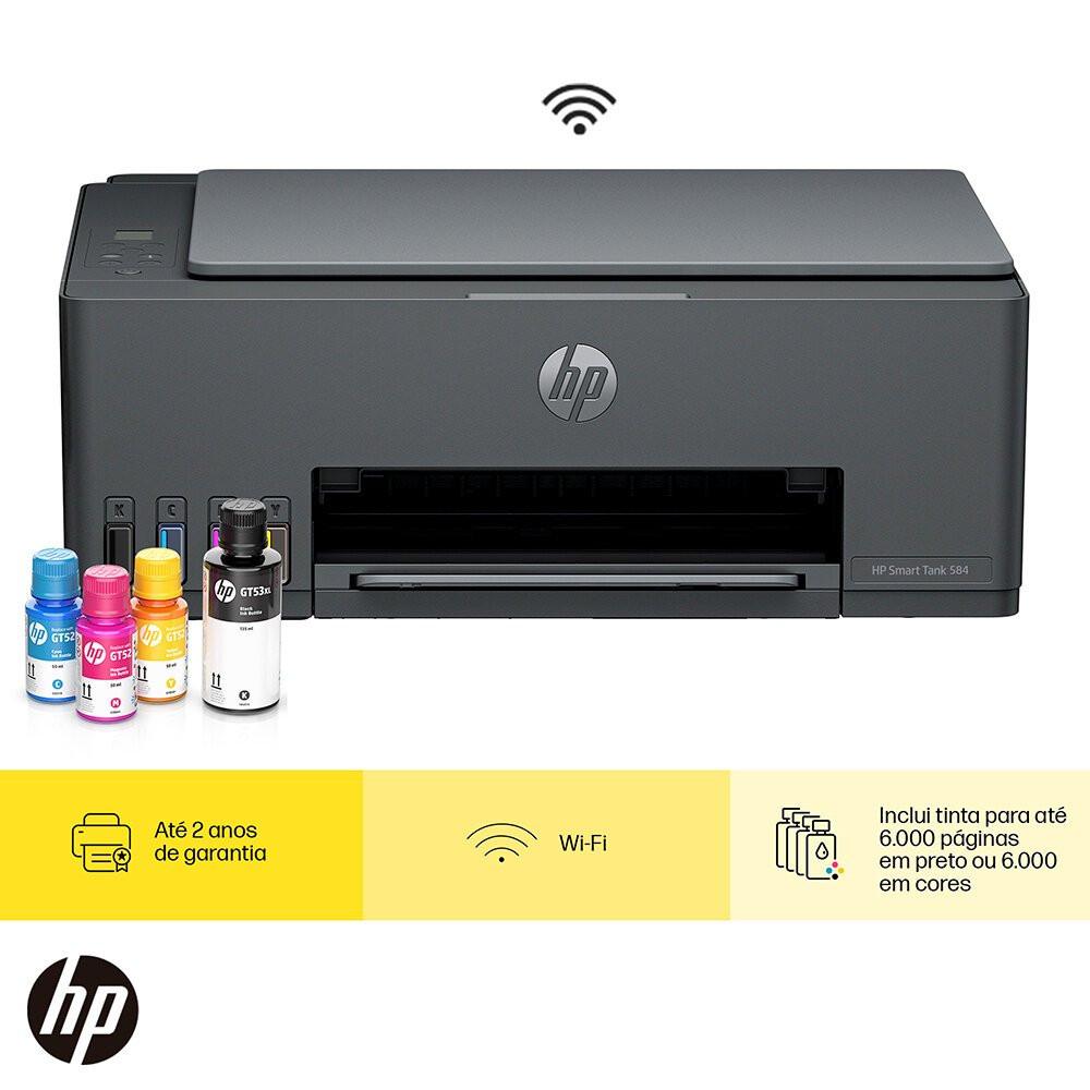 Impressora Multifuncional HP Smart Tank 584 - 8
