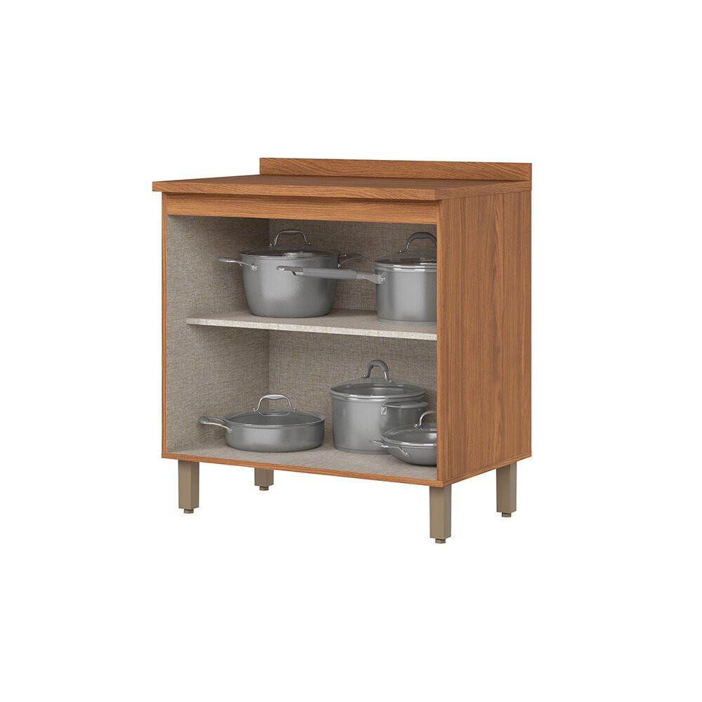 Balcão Requinte CE765 80 cm 2 Portas com Tampo Henn - 2