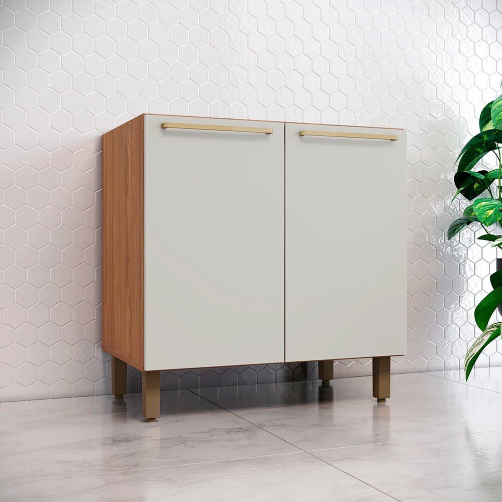 Balcão Requinte CE765 80 cm 2 Portas com Tampo Henn - 3