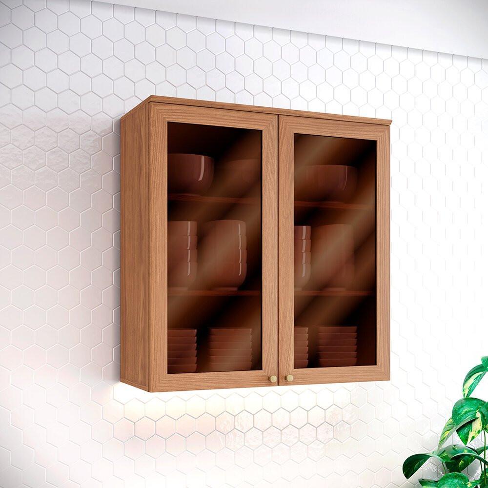 Aéreo 80 Requinte C647 2 Portas com Vidro Henn - 3