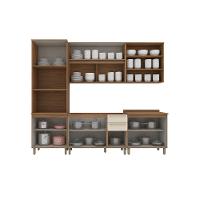 Aéreo Basculante 120cm 2 Portas Com Vidro Henn Requinte - C631 - 6