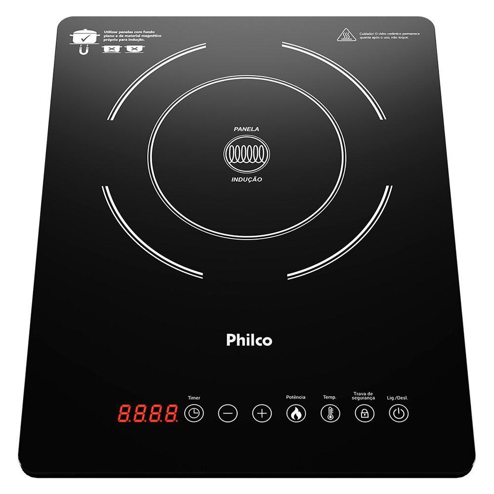 Cooktop de Indução 1 Boca Philco 10 Níveis PCT12P - 1