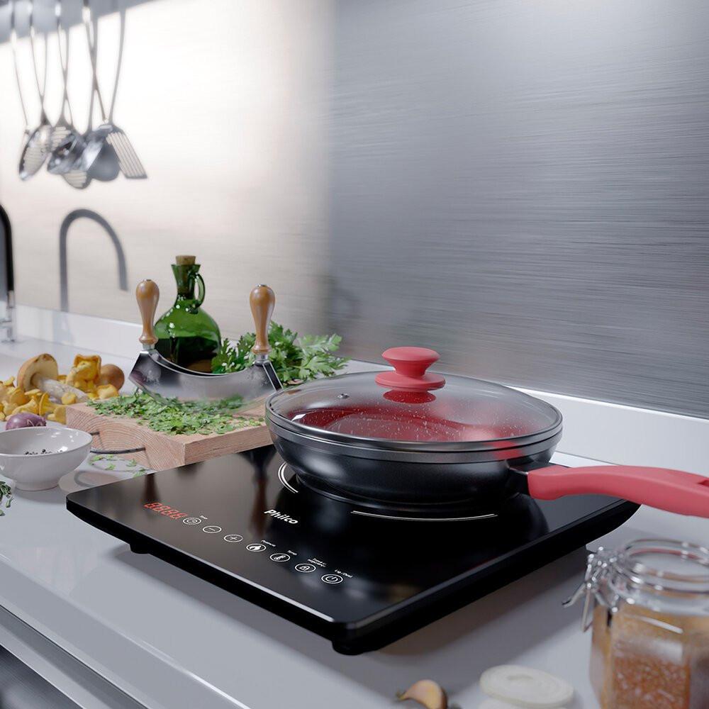 Cooktop de Indução 1 Boca Philco 10 Níveis PCT12P - 7