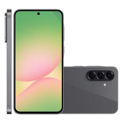 Smartphone Samsung Galaxy A56, Câmera Tripla, 128 GB, 5G, Preto - A566E
