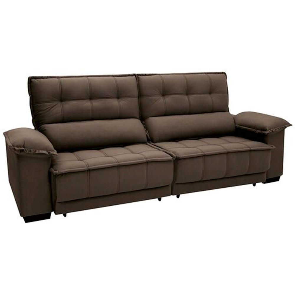Sofá Reclinável e Retrátil 2,30m Terraza Linoforte - 2