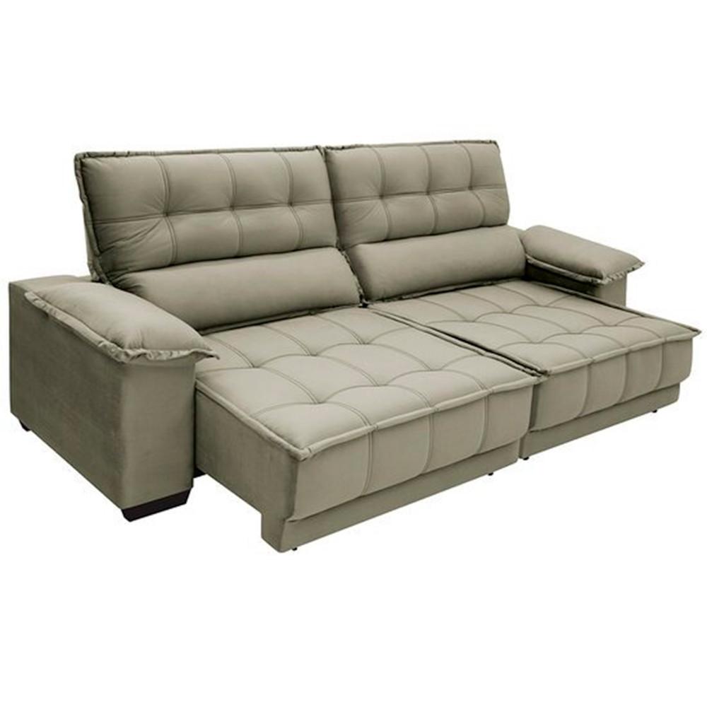 Sofá Reclinável e Retrátil 2,30m Terraza Linoforte - 1