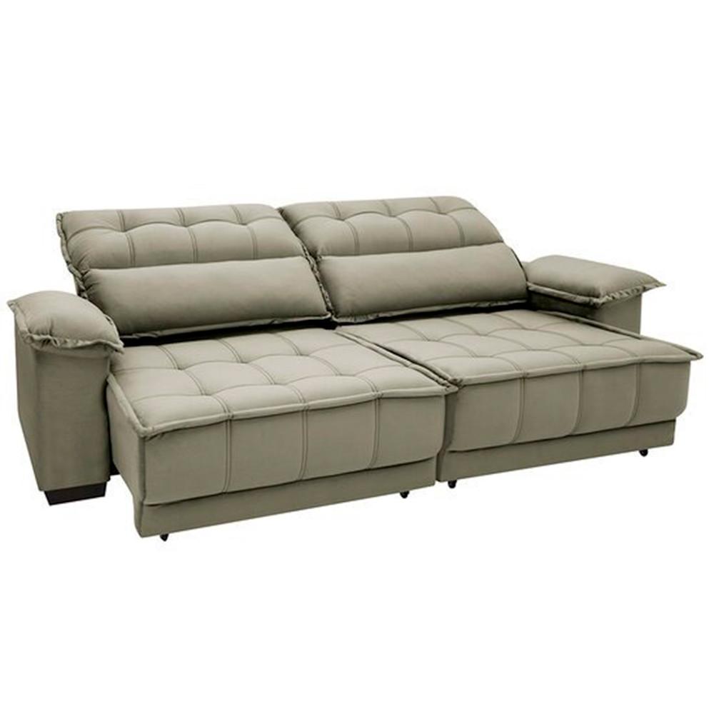 Sofá Reclinável e Retrátil 2,30m Terraza Linoforte - 3