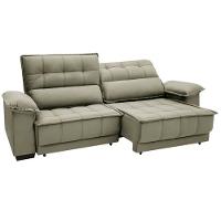 Sofá Reclinável e Retrátil 2,30m Terraza Linoforte