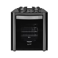 Fogão de Embutir 4 Bocas Fischer Gran Cheff com Grill e Mesa de Vidro - 1