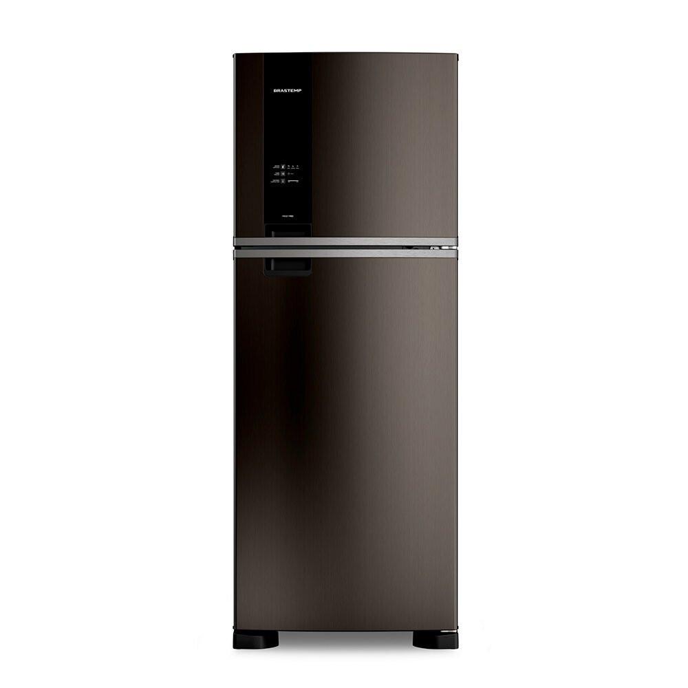 Geladeira Brastemp Frost Free Duplex 463 Litros Black Inox Fresh Box - BRM55FE - 1