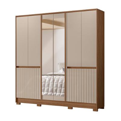 Guarda-Roupa 10 Portas 4 Gavetas com Espelho Moval Alasca