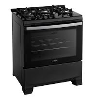 Fogão a Gás 5 Bocas Dako Novo Supreme Glass Mesa de Vidro Tripla Chama - 2