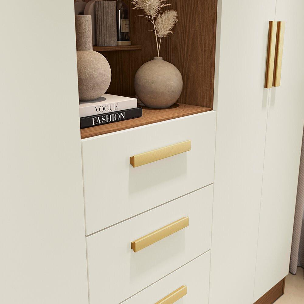 Guarda-Roupa 5 Portas 4 Gavetas Kappesberg Capelinha - R591 - 6