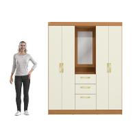 Guarda-Roupa 5 Portas 4 Gavetas Kappesberg Capelinha - R591 - 3