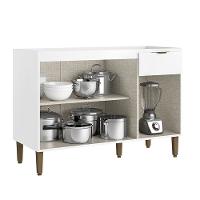 Balcão Leticia 120cm 3 Portas 1 Gaveta THB - 2