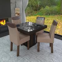 Conjunto Mesa com 4 Cadeiras Talismã Milão 100x100 - 5