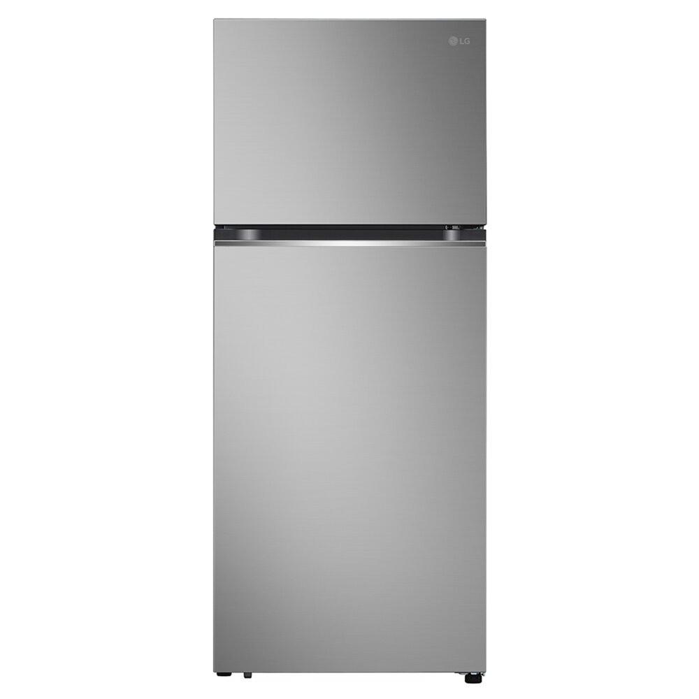 Geladeira 2 Portas 375 Litros LG Frost Free Inverter Inox Look GN-B372PFM - 1