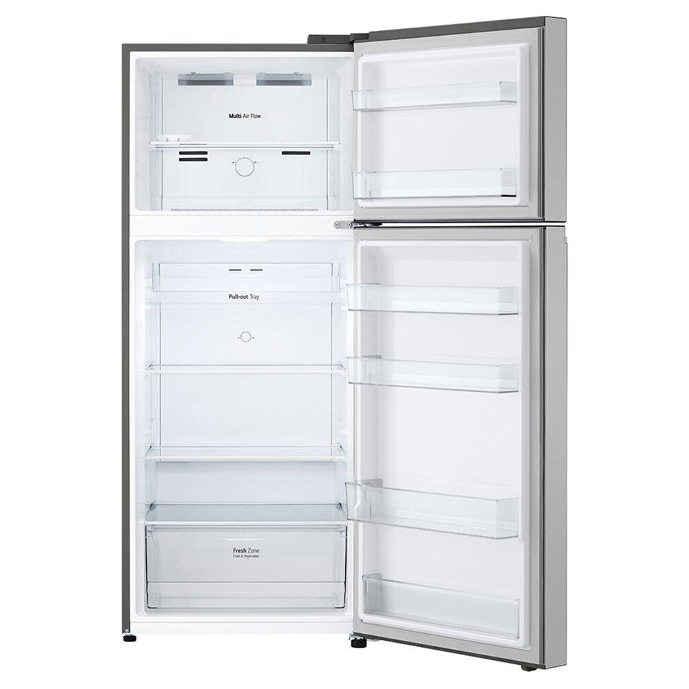 Geladeira 2 Portas 375 Litros LG Frost Free Inverter Inox Look GN-B372PFM - 3