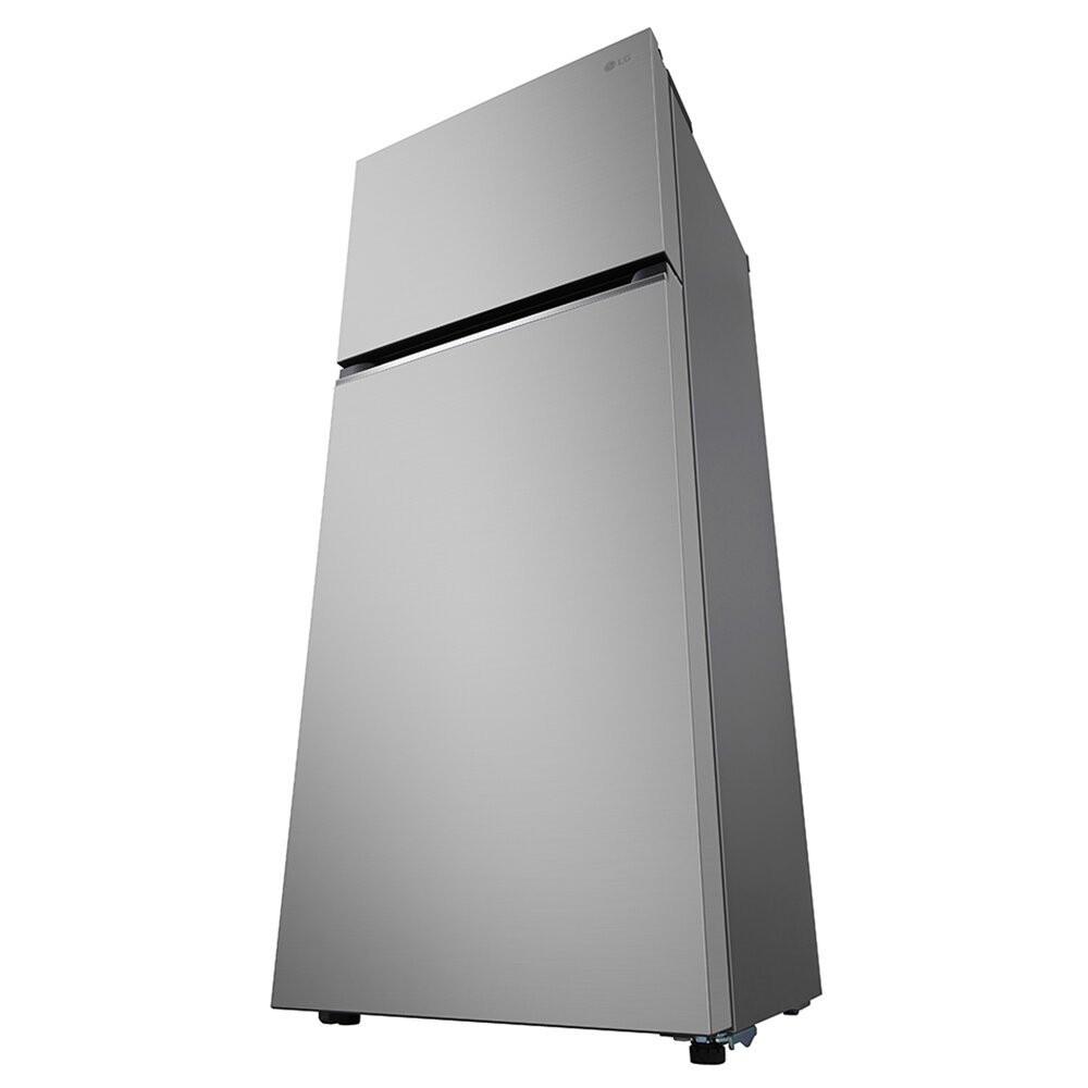 Geladeira 2 Portas 375 Litros LG Frost Free Inverter Inox Look GN-B372PFM - 10